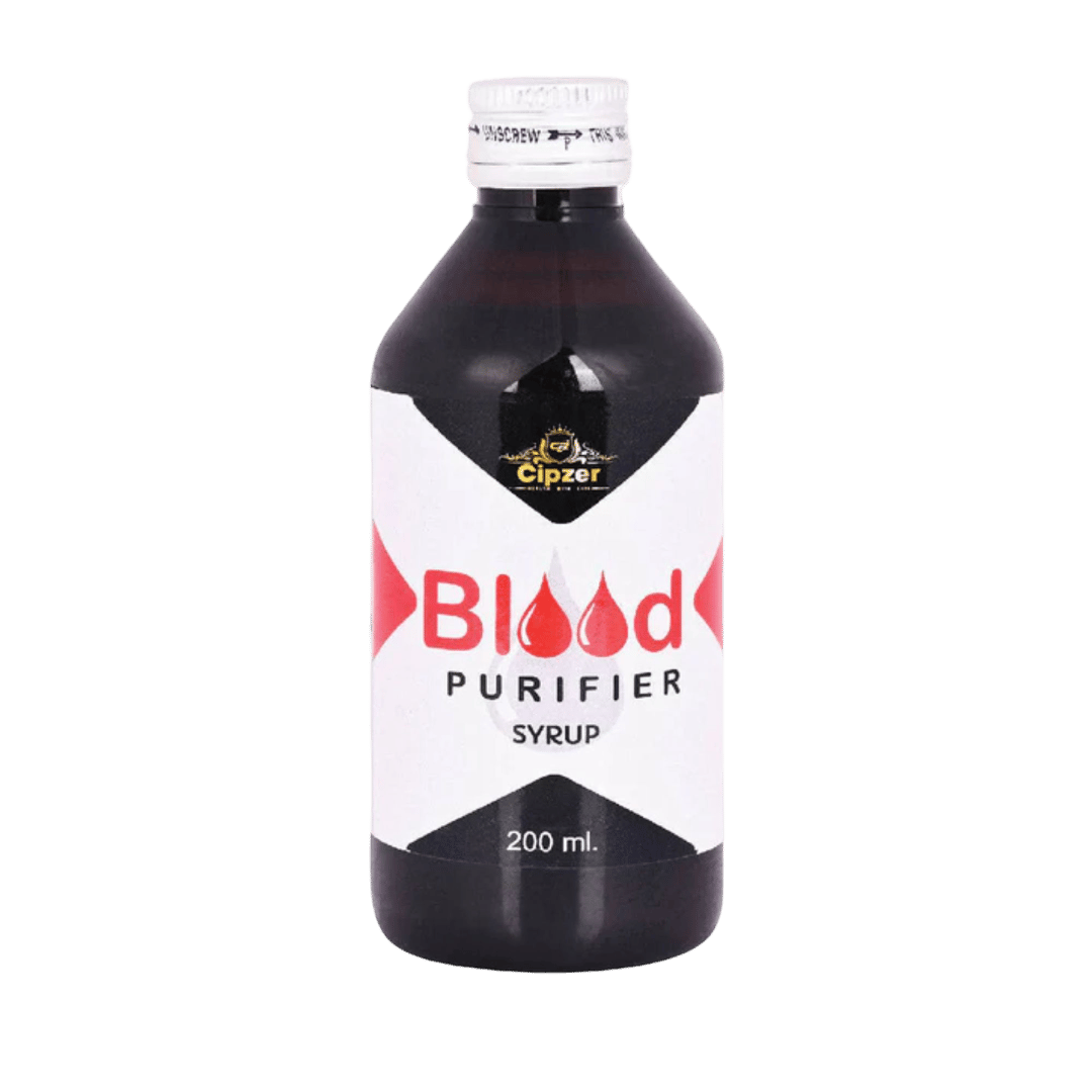 Cipzer Blood Purifier Syrup (200ml): Detox for Clear Skin, Enhanced Liver Health & Immunity