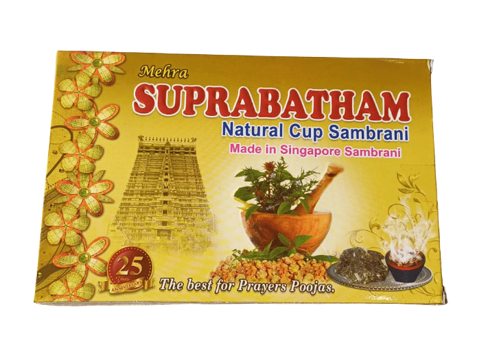 Suprabatham Natural Cup Sambrani AD (pack of 2)