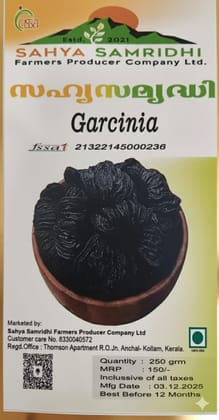 Sahya Samridhi Premium Garcinia - Natural and 100% Vegetarian (250g)
