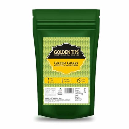 Golden Tips Loose Leaf Lemongrass & Green Tea, Detox & Soothing Herbal Tea, Antioxidant-Rich, Digestion & Immunity Boost, Aromatic, Light & Refreshing (250 Gram, 120 cups) Golden Tips Loose Leaf Lemongrass & Green Tea, Detox & Soothing Herbal Tea, Antioxidant-Rich, Digestion & Immunity Boost, Aromatic, Light & Refreshing (250 Gram, 120 cups)