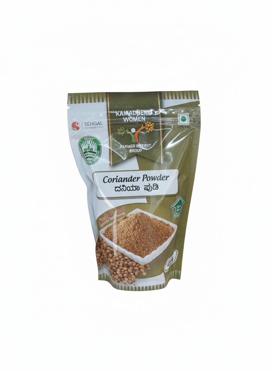 Kamadhenu Women's Premium Freshly Ground Coriander Powder
