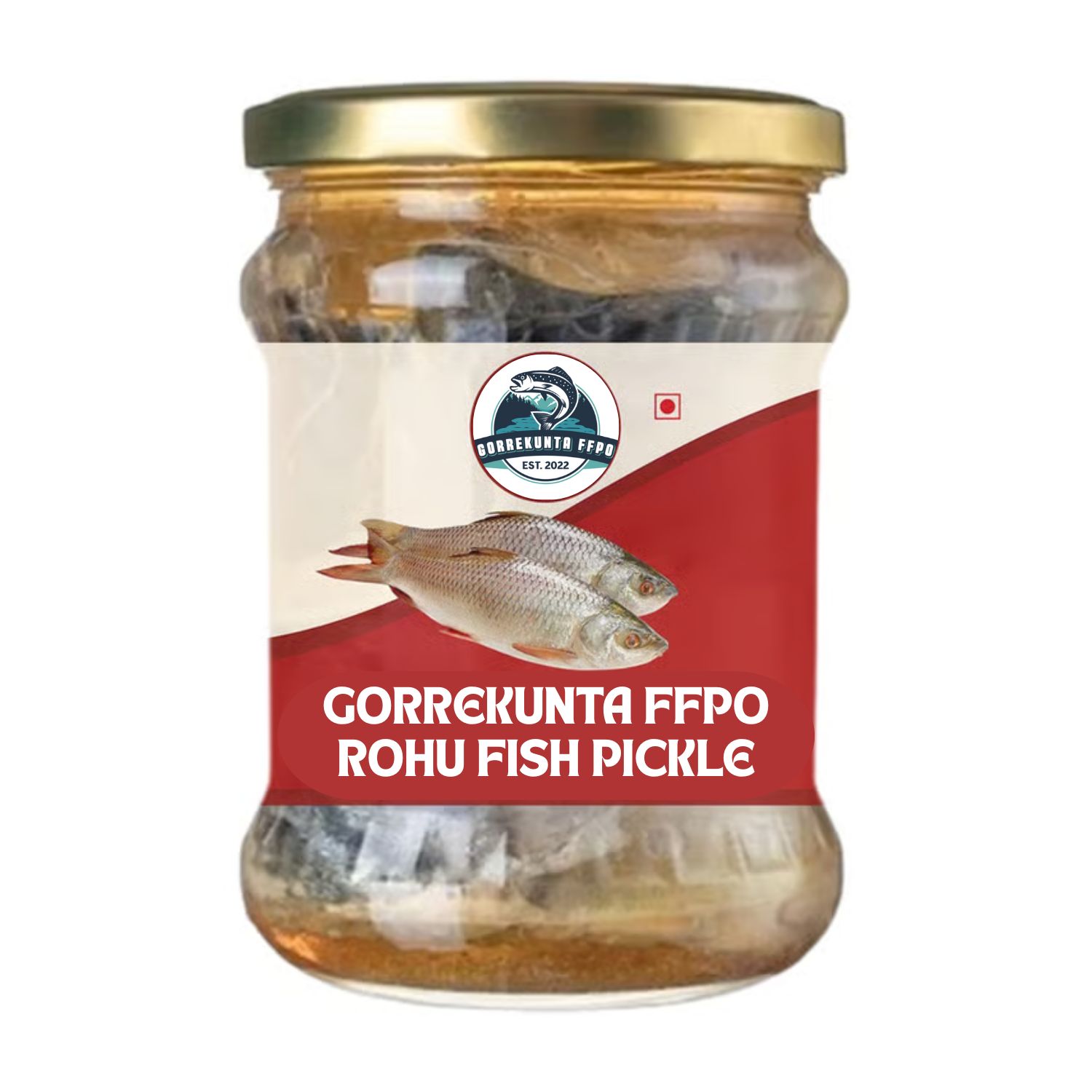 GORREKUNTA FFPO Rohu Fish Pickle - Authentic Indian Fish Delicacy