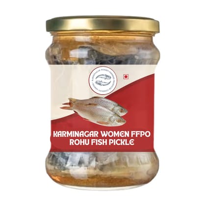 Karminagar Women FFPO - Authentic & Delicious Rohu Fish Pickle - 500gm Karminagar Women FFPO - Authentic & Delicious Rohu Fish Pickle - 500gm