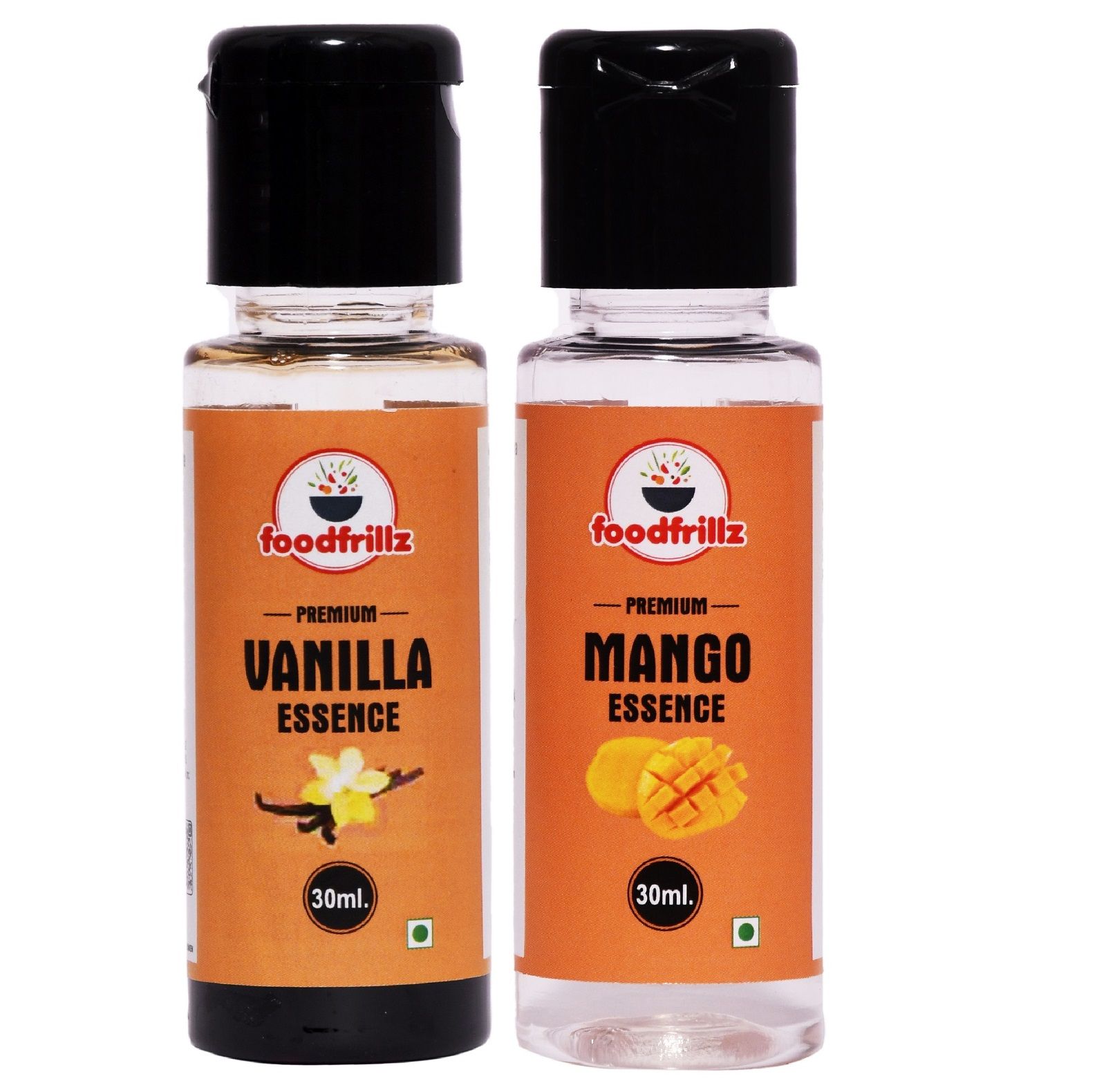 foodfrillz Vanilla and Mango Food Flavor Essence Combo Pack