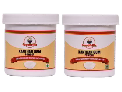 Xanthan Gum Powder, 50 gms (25 g x 2) gluten free food additive Xanthan Gum Powder, 50 gms (25 g x 2) gluten free food additive