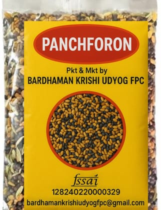 PANCHFORON Indian Five Spice Blend by BARDHAMAN KRISHI UDYOG FPC PANCHFORON Indian Five Spice Blend by BARDHAMAN KRISHI UDYOG FPC