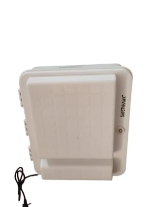 SH-POE-RAK67-WP Outdoor Junction Box, Wall Mount Distribution Box, 3-Socket, White