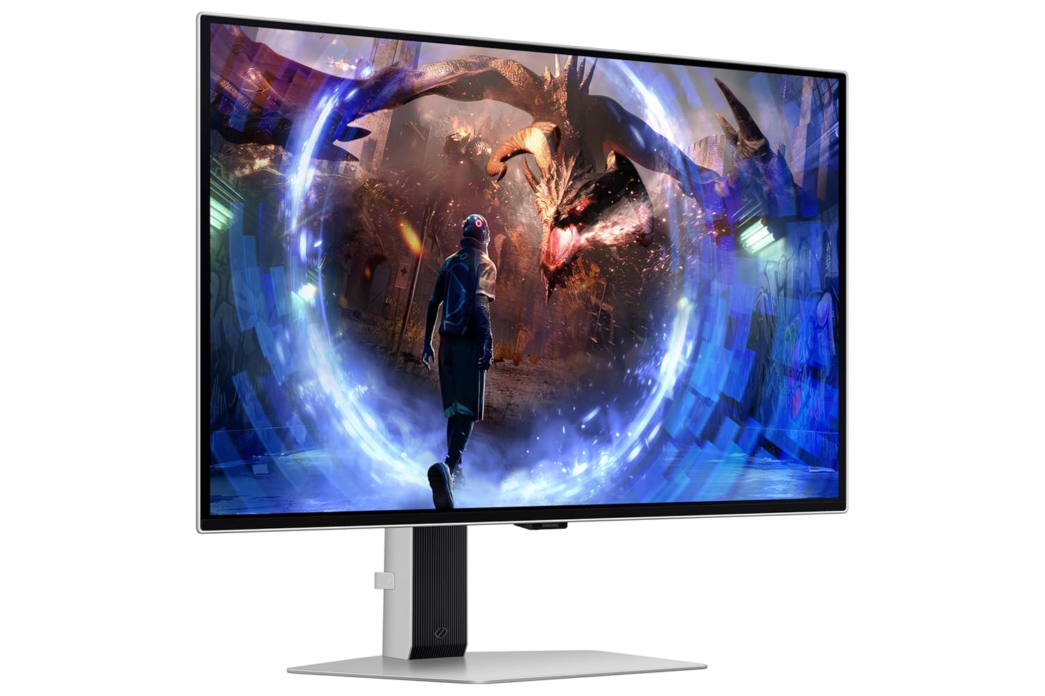  Samsung 67.8 cm (27") Odyssey OLED QHD 2K Gaming, 360Hz, 0.03ms GTG, Height Adjustable, Dynamic Cooling, Sleek Metal Design, Glare Free, AMD FreeSync Premium Pro (LS27DG600SWXXL, Black) 