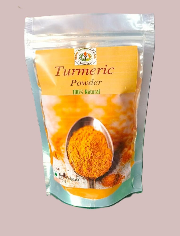 100% Natural Turmeric Powder - Premium Quality by Bharat Bondhu F.P.C Ltd.