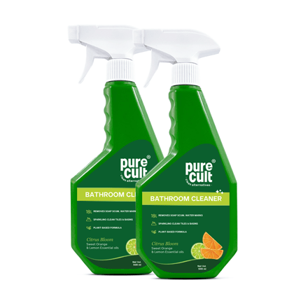 PureCult Bathroom Cleaner Sweet Orange & Lemon 500ml Combo (Pack of 2)