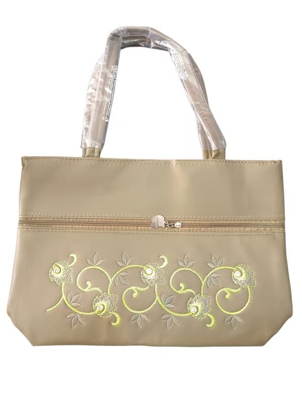 Hand Bag For Women With Embroidery Design