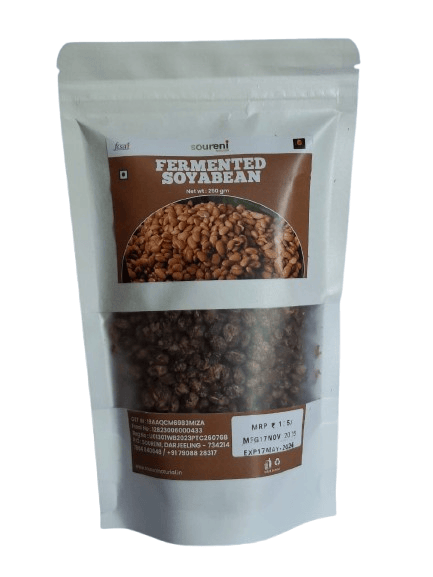 Soureni Fermented Soyabean - 250 gm Pack for Rich Flavor & Nutrition