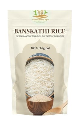 Gramin Bhumi Agro Banskathi Rice - 100% Original, Traditional Fragrance