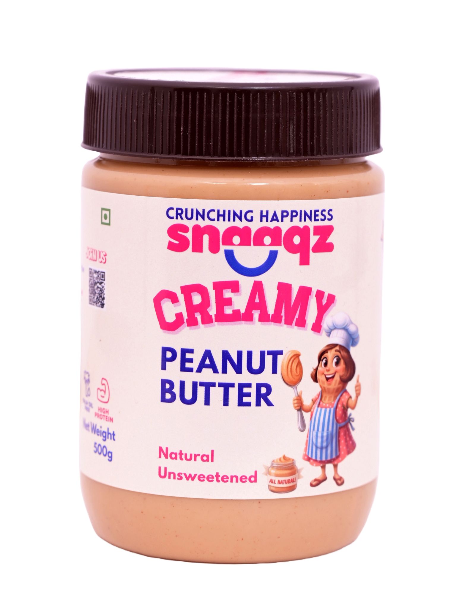 Natural Creamy Peanut Butter 500g