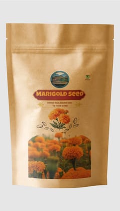 Darjeeling-Hill Marigold Seed (100gm) - Vibrant Garden Blooms