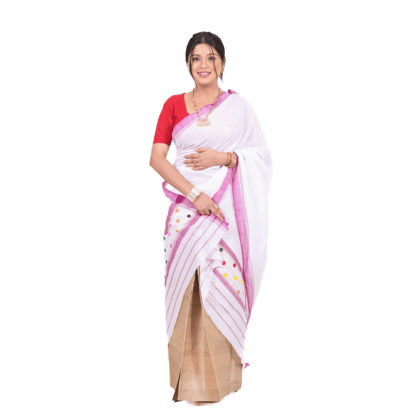 Cotton Sador | Traditional Assamese Handloom Sador Cotton Sador | Traditional Assamese Handloom Sador