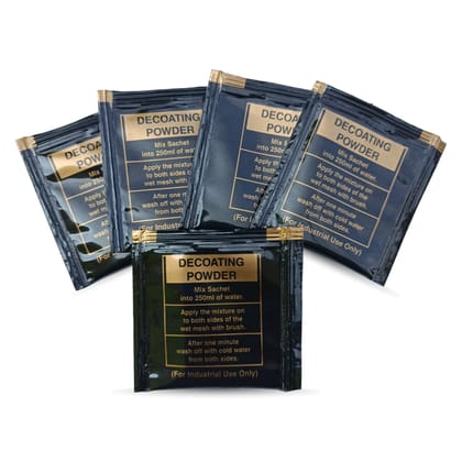MrKrafts Decoating Powder Sachets 5gm Each for Graphic Arts Screen Printing – Pack of 5