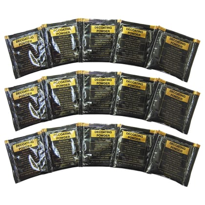 MrKrafts Decoating Powder Sachets 5gm Each for Graphic Arts Screen Printing – Pack of 15