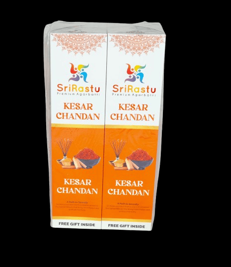 NLR RURAL KESAR CHANDAN DHOOP STICKS 6 PACK