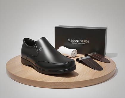 Elegant Black Formal Shoes for Men & Boys | Premium Stylish Designer Footwear | Office, Business, Party & Daily Wear