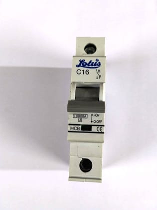 Lotus C16 Single Pole MCB 10kA Miniature Circuit Breaker