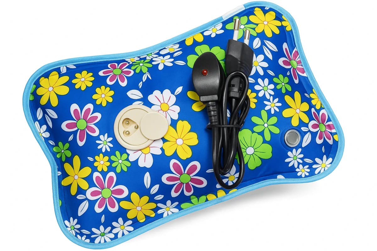 Hot Water Bag for Pain Relief & Heat Therapy | Rubber Heating Bag for Back Pain, Cramps & Cold Weather