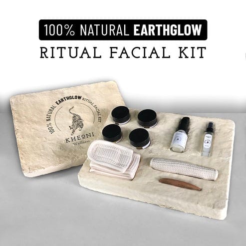 100% Natural Earthglow Ritual Facial Kit