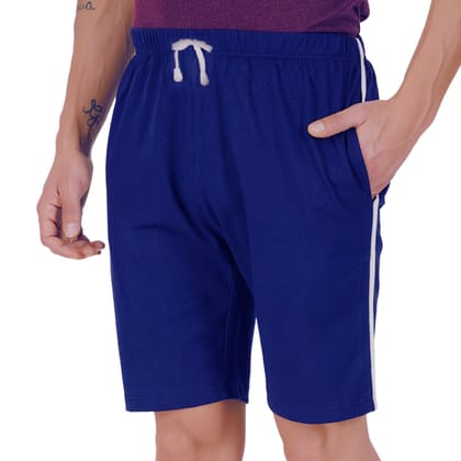 Wemyc Men’s Casual Leisure Shorts for Men | Cotton Blend | Soft, Breathable, Lightweight Gym Running Home Shorts with Pockets
