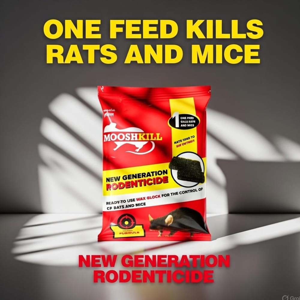 Best Rat Killer Cake 100 GM | Bromadiolone Cake – Fast & Effective Rodenticide (Pack Of 1)