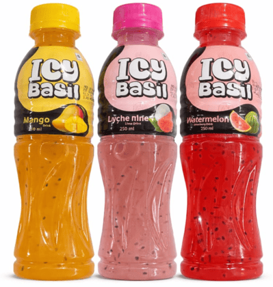 ICY Basil Combo - Lychee, Mango and Watermelon