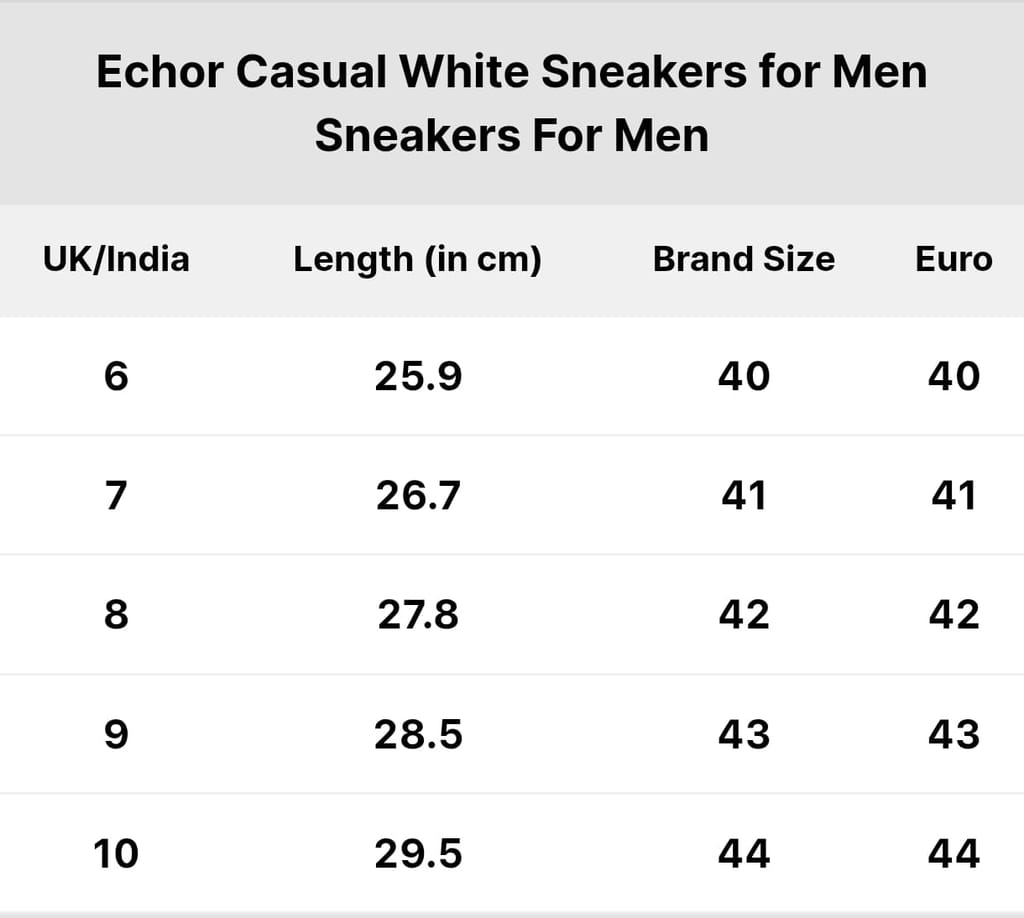 Size Guide Size Guide
