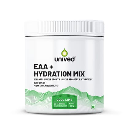 Unived Recovery and Hydration Drink for Cramps and Stamina Cool Lime