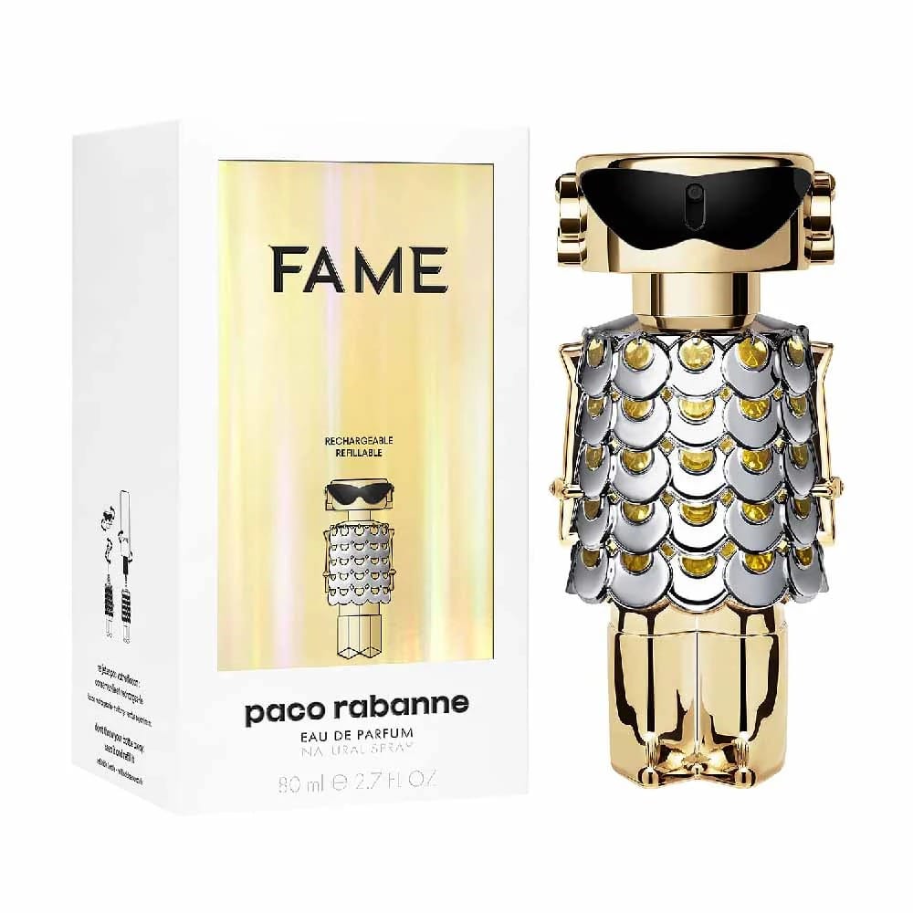 Paco Rabanne Fame Eau De Parfum for Women – 80ml | Long-lasting Floral Fragrance