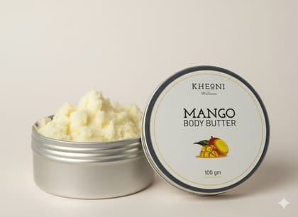 Natural Mango Body Butter Moisturizer Lotion For Dry Skin