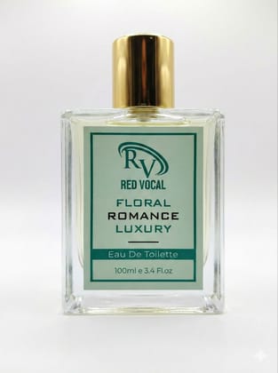 Red Vocal Floral Romance Women’s Premium Eau De Toilette – 100ml, Elegant & Long-Lasting Fragrance
