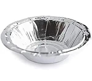 Silver Disposable Paper Bowls - Eco-Friendly Party & Snack Bowls