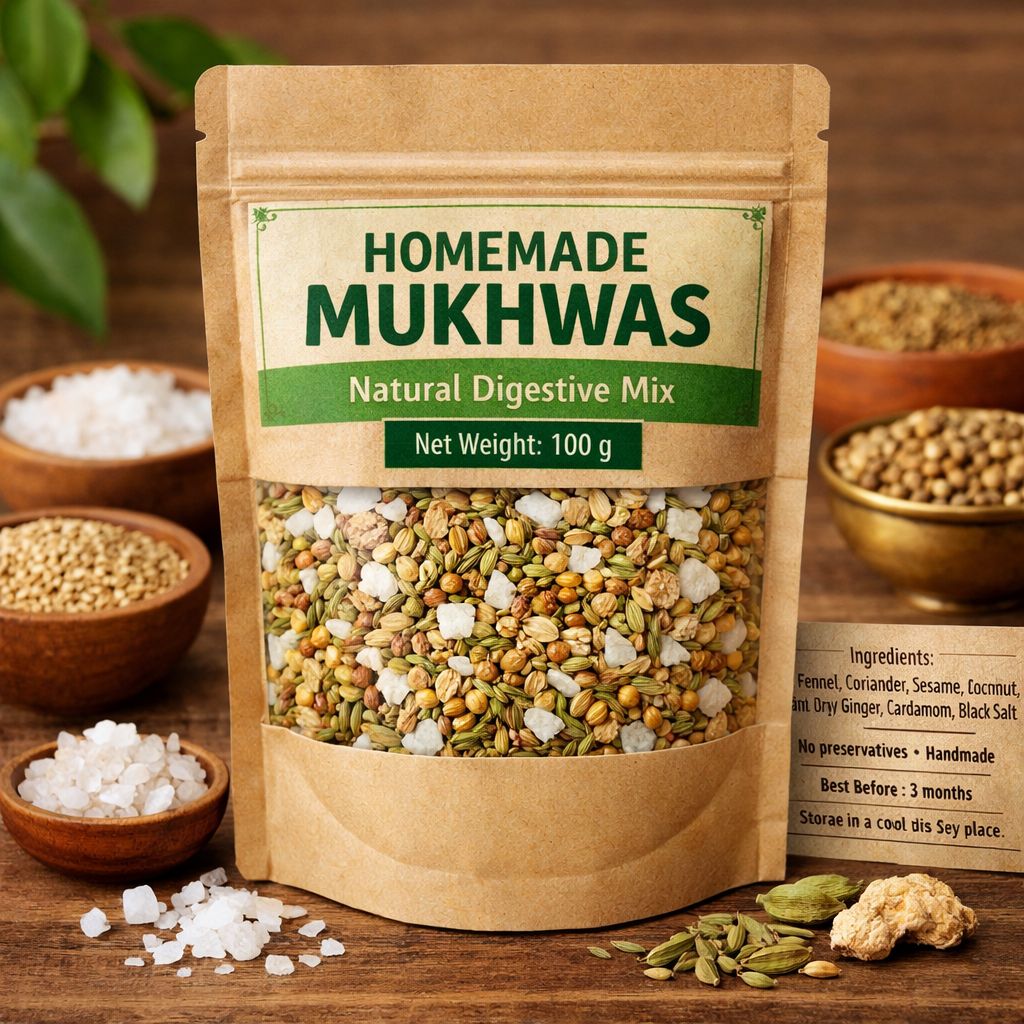 Homemade Mukhwas Natural Digestive Mix - 100g