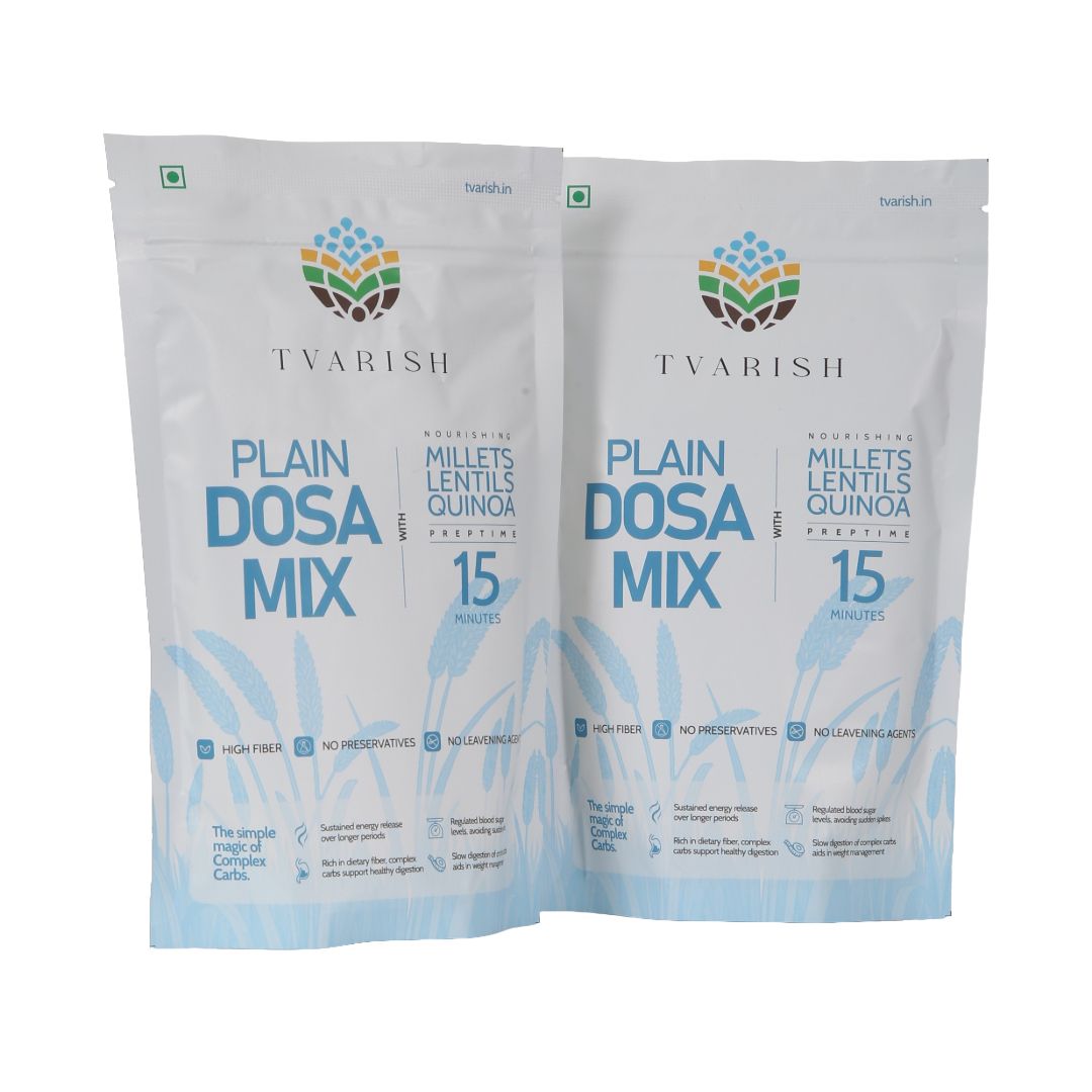 Tvarish Instant Plain Millet Dosa Mixes (2*200g)
