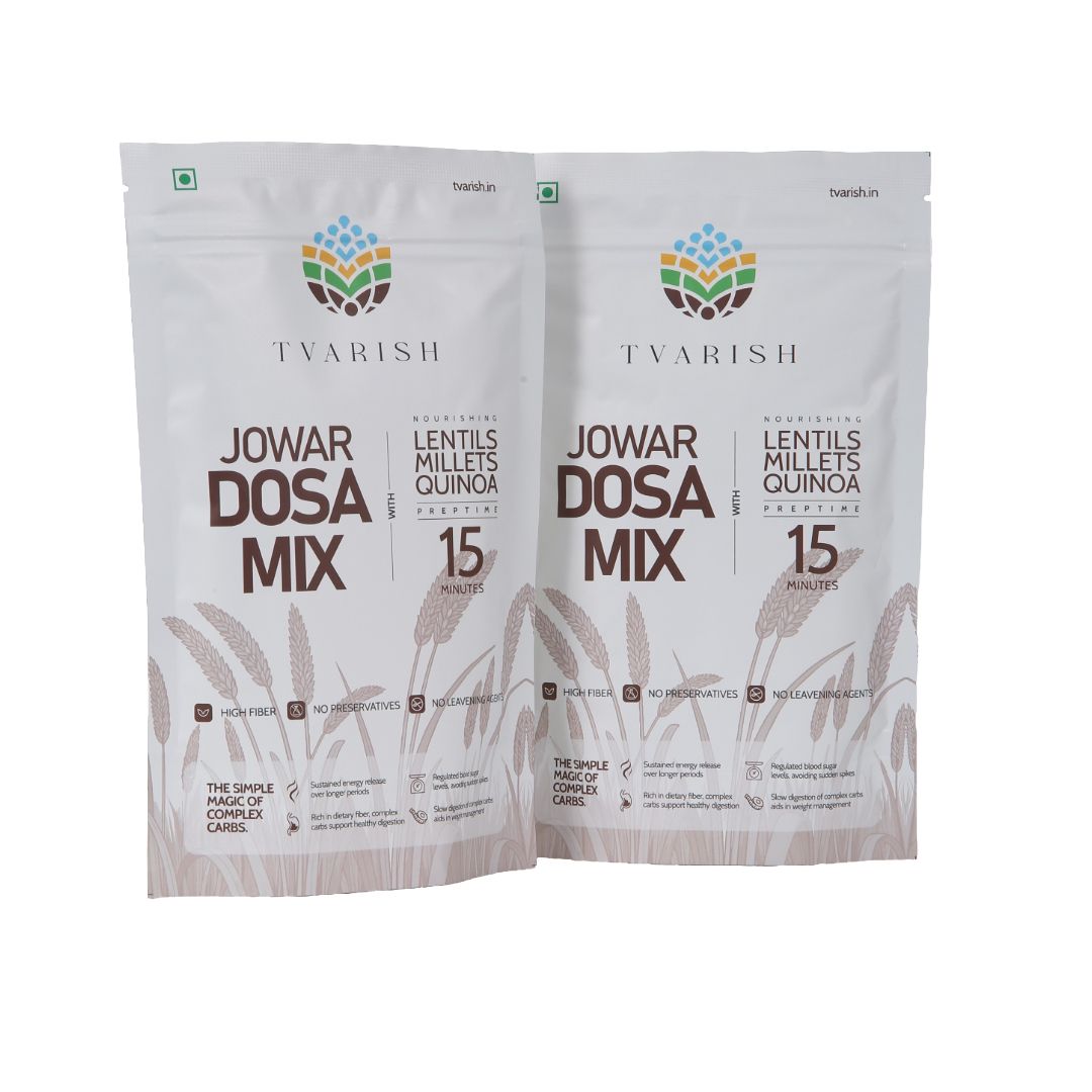 Tvarish Instant Jowar Dosa Mixes (2*200g)