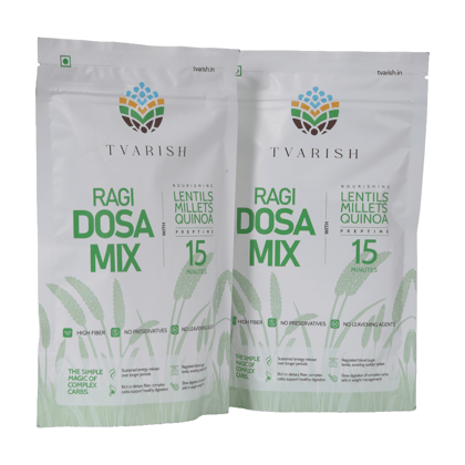 Tvarish Instant Ragi Dosa Mixes (2*200g)
