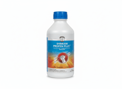 SHRIRAM PROFEN PLUS Insecticide - Profenofos 40% + Cypermethrin 4% EC, 1 Litre