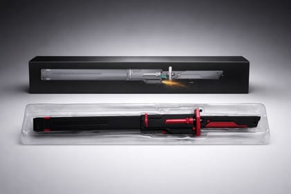 LED Light Katana Sword Toy with Sound & Light Effects | Rechargeable | Anime Style | 14+ Age