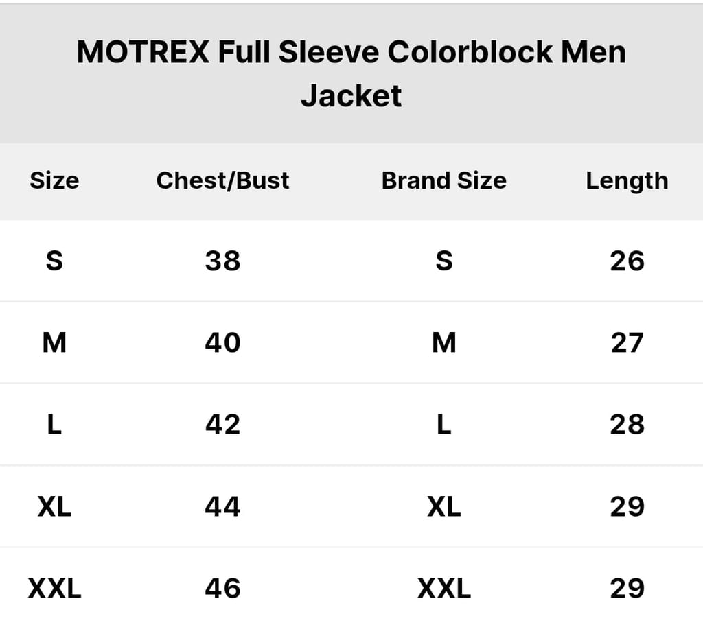 Size Guide