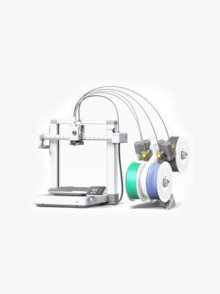 WOL3D Bambu Lab A1 Combo – With AMS Support Multi-Color 3D Printing, High Speed & Precision, Full-Auto Calibration & Active Flow Rate Compensation, ≤48 dB Quiet FDM 3D Printers