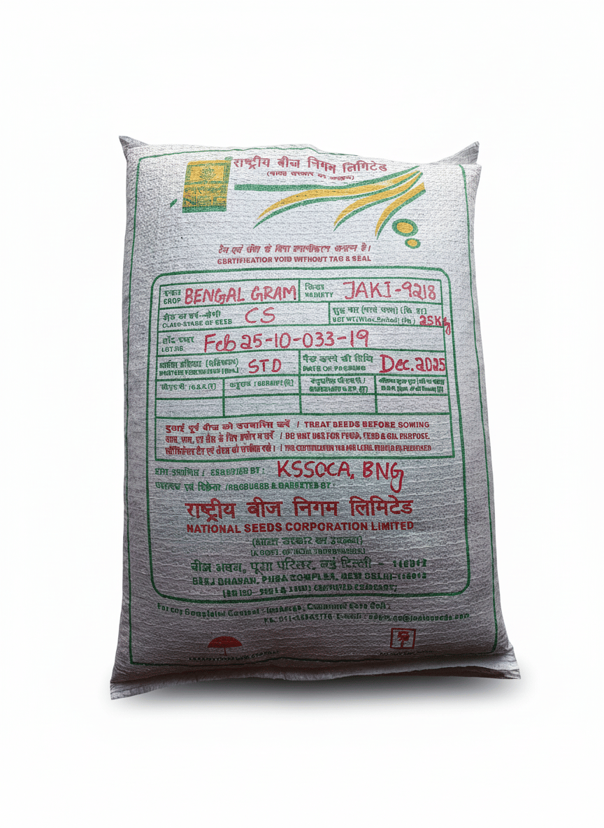Bengal Gram JAKI-9218 Seeds (25 kg)- NSC