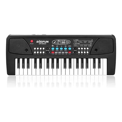 Professional Kids Toy Piano with Microphone | 37-Key Kids Electronic Keyboard with Microphone | Electronic Toy Piano for Kids with Microphone | Interactive Toy Keyboard with Microphone for Kids | Perfect Musical Gift for Budding Young Artists
