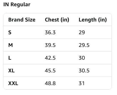 Size Guide