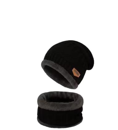 Men’s winter beanie cap and neck Men’s winter beanie cap and neck