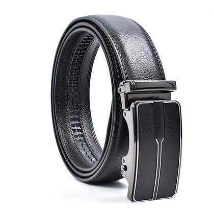 WildHorn Men's Genuine Leather Belt for Men| Premium Auto-Lock Buckle 