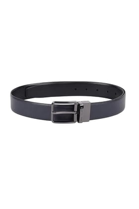 Men's Reversible Leather Belt (Black)